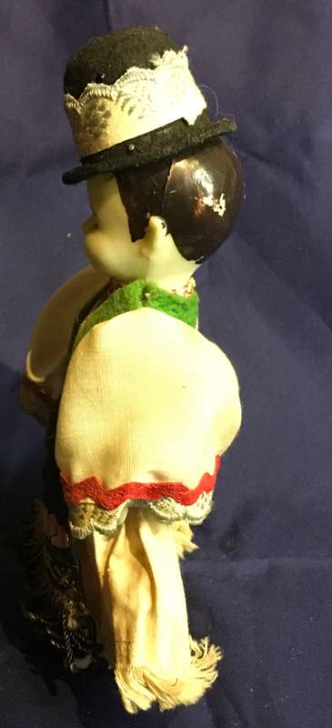1950s Hungarian man doll