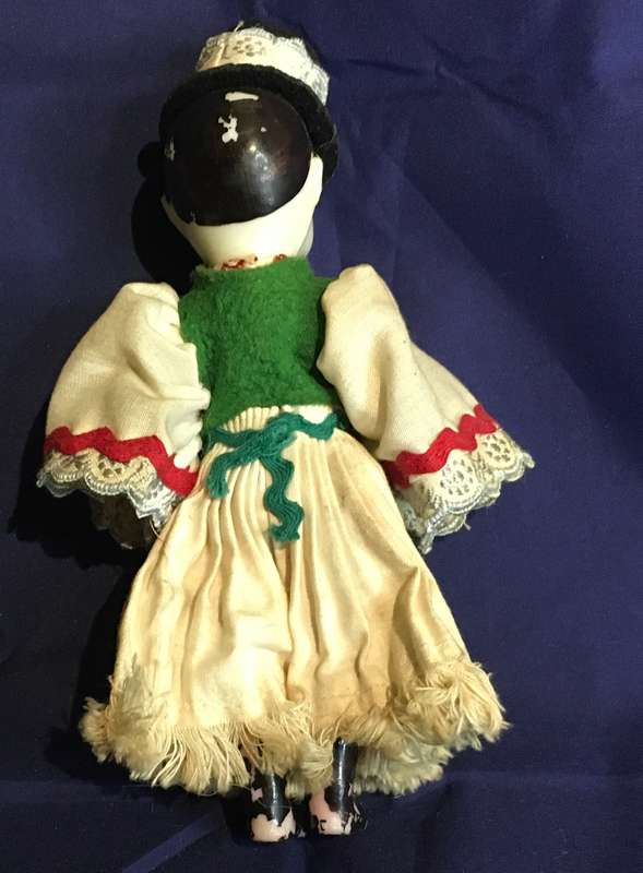 1950s Hungarian man doll