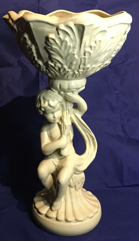 Pedestal planter/ ornament - 39 cm high