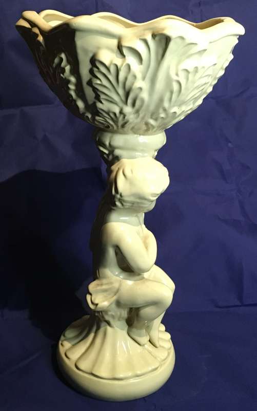 Pedestal planter/ ornament - 39 cm high