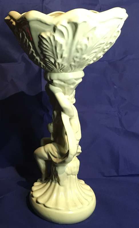 Pedestal planter/ ornament - 39 cm high