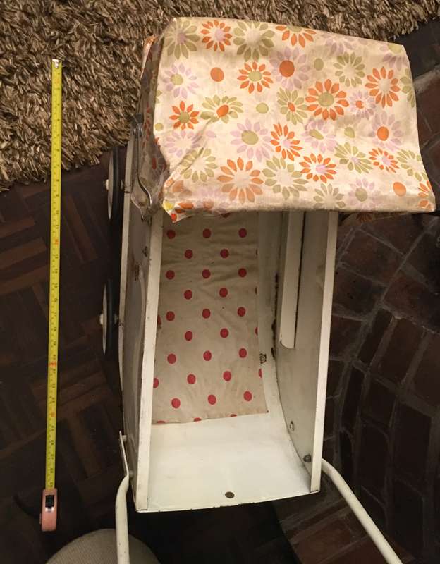 Vintage doll pram