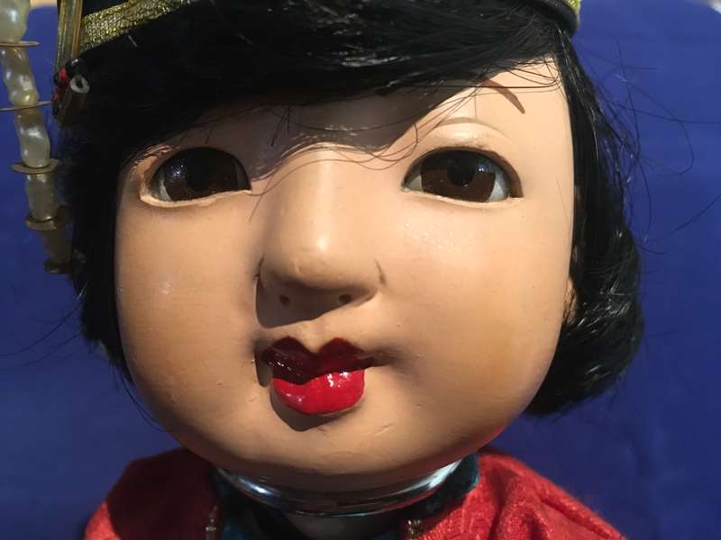 Japanese boy porcelain doll