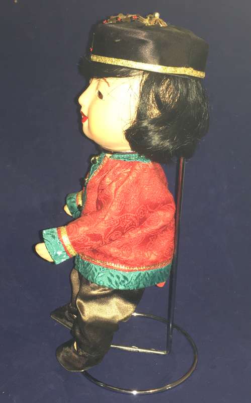 Japanese boy porcelain doll