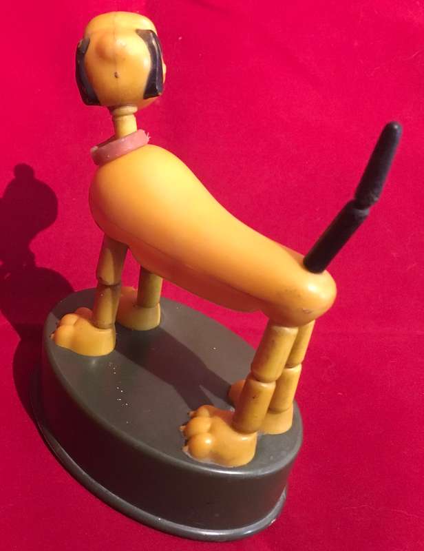 Pluto - 1975 Gabriel Industries Hong Kong push puppet toy