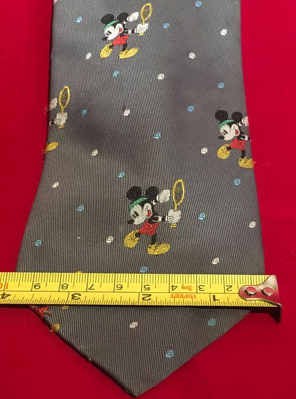 Disney Regent -Mickey Mouse tennis player tie