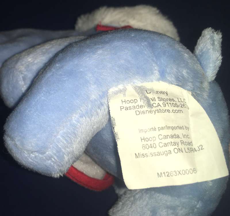 Dumbo Plush toy - Disney Store - Babys First Christmas