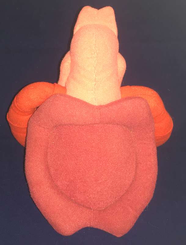 Little Mermaid Sebastian -Mattel @Disney Plush Red Crab