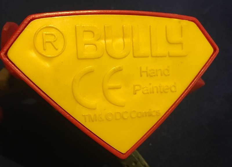 Superman - Bully Hand Painted. TM & DC Comics