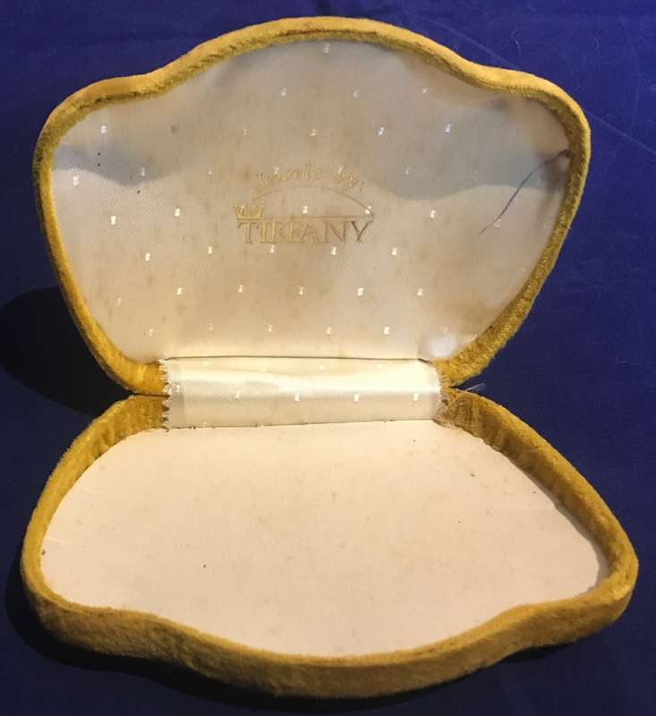Tiffany vintage jewellery display box