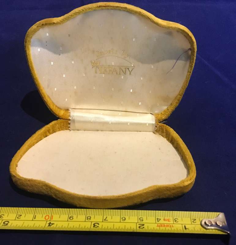 Tiffany vintage jewellery display box