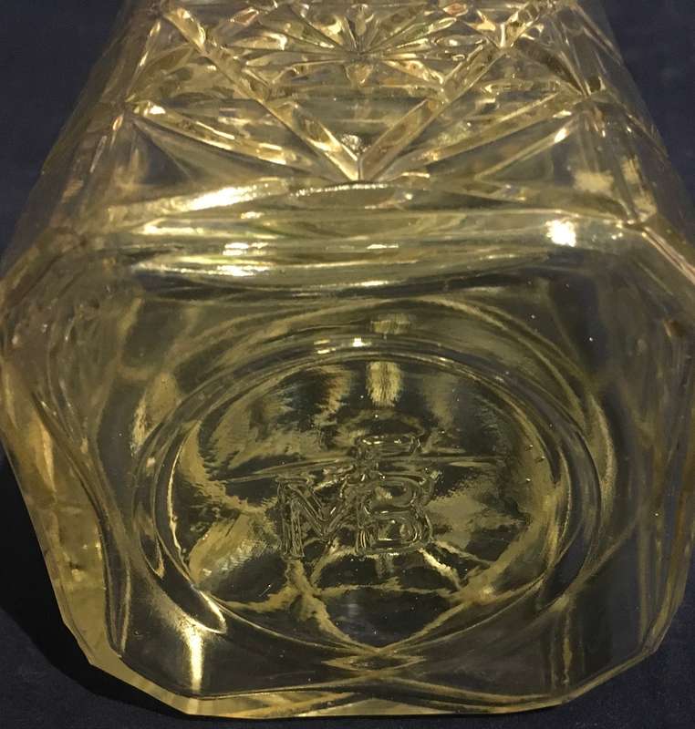 Wiskey Decanter - M and B. Vintage