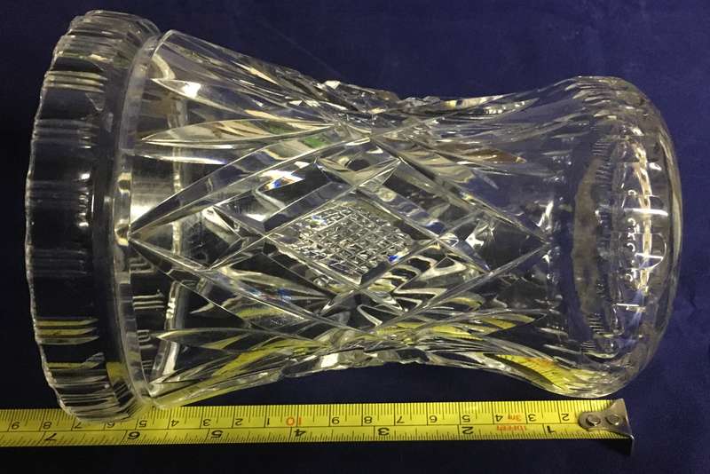 Lead Crystal vase