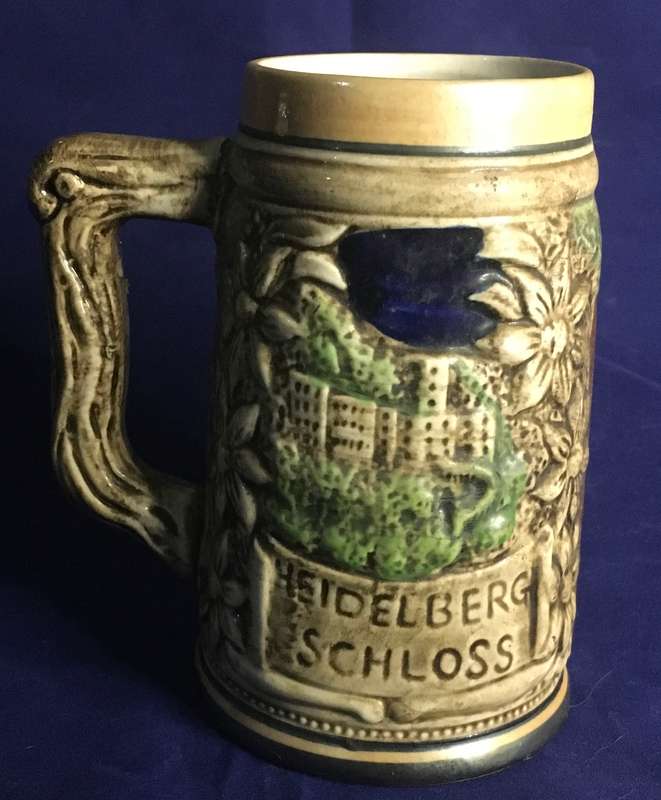 Heidelberg Schloss beer tankard