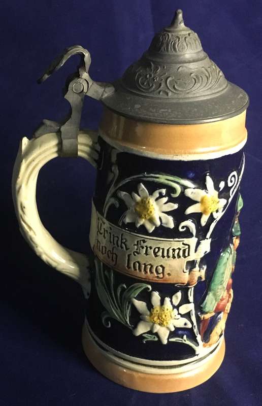 Lidded Stein - West Germany