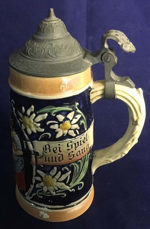 Lidded Stein - West Germany