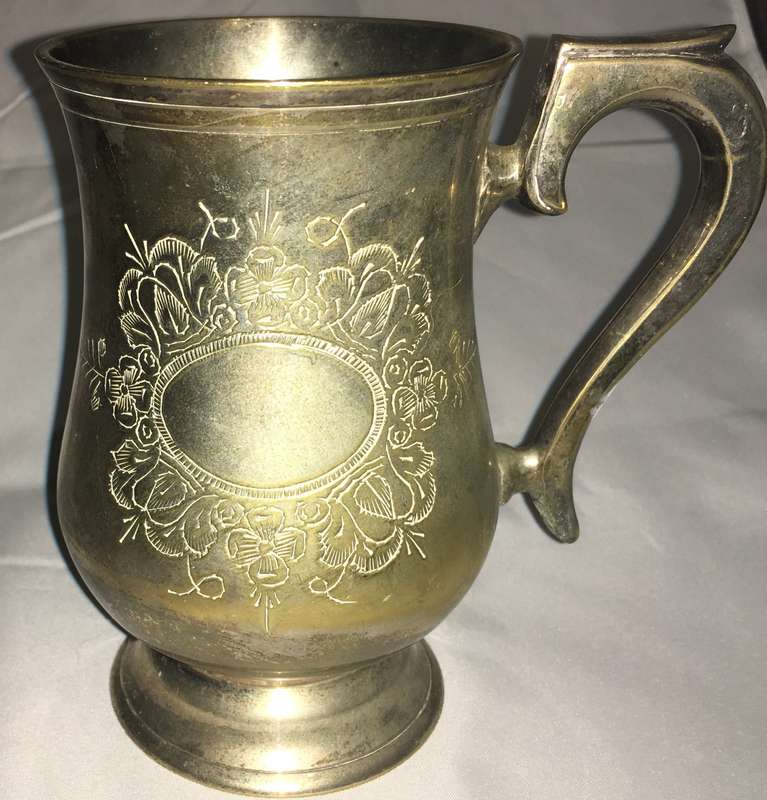 Christening mug - EPNS
