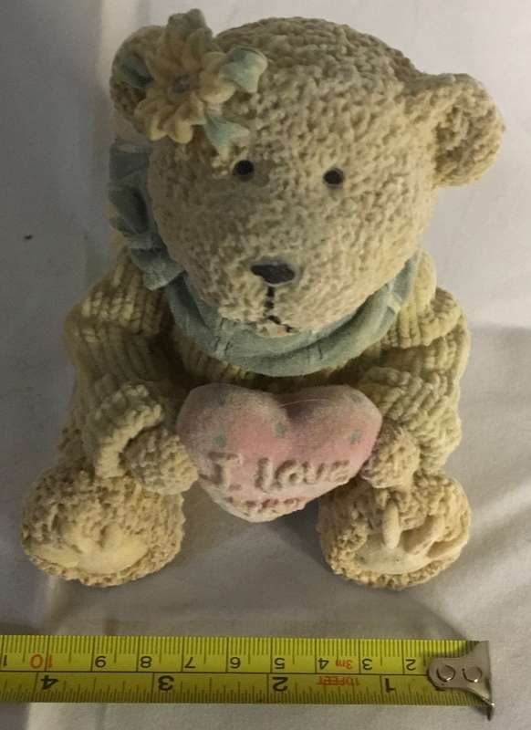 Bear - felt - I love you