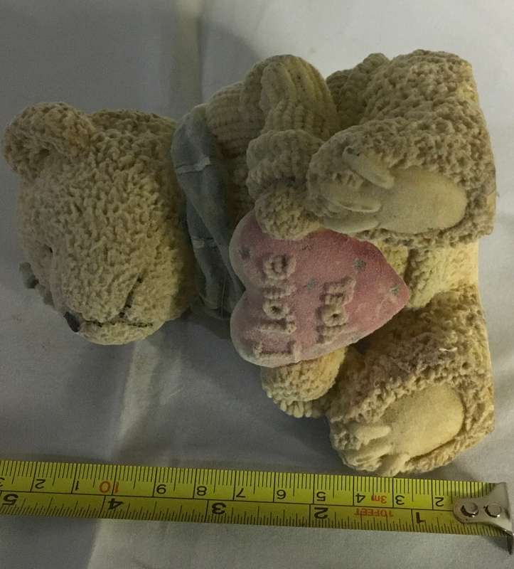 Bear - felt - I love you