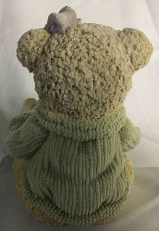 Bear - felt. Writing bear