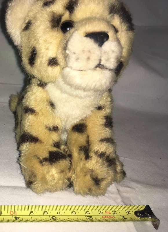 Baby cheetah stuffed toy by Born in Africa