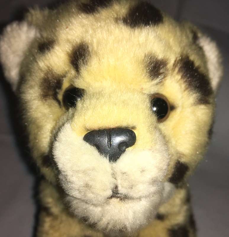 Baby cheetah stuffed toy by Born in Africa