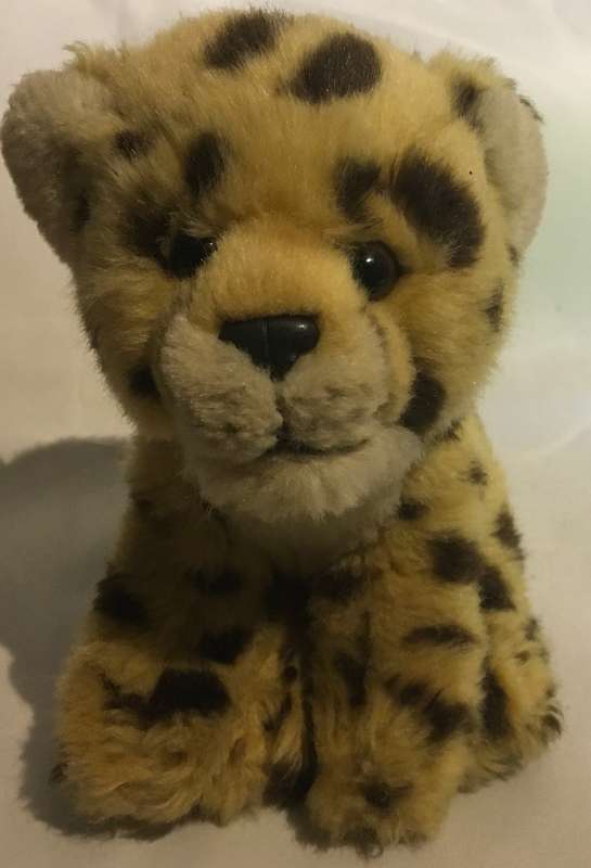 Baby cheetah stuffed toy by Born in Africa