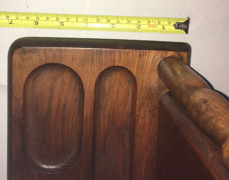 Antique shaving mirror