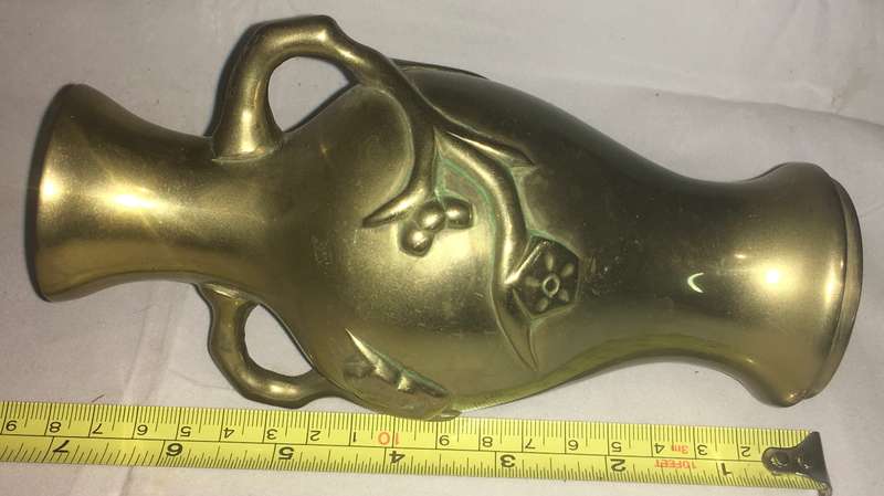 Brass vase