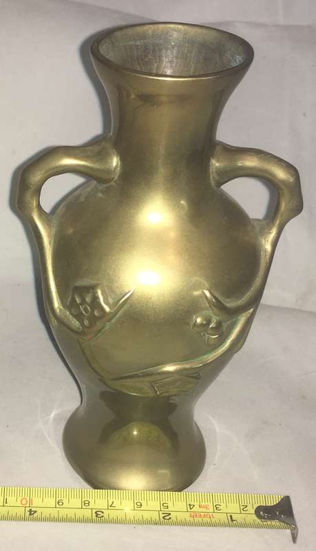 Brass vase