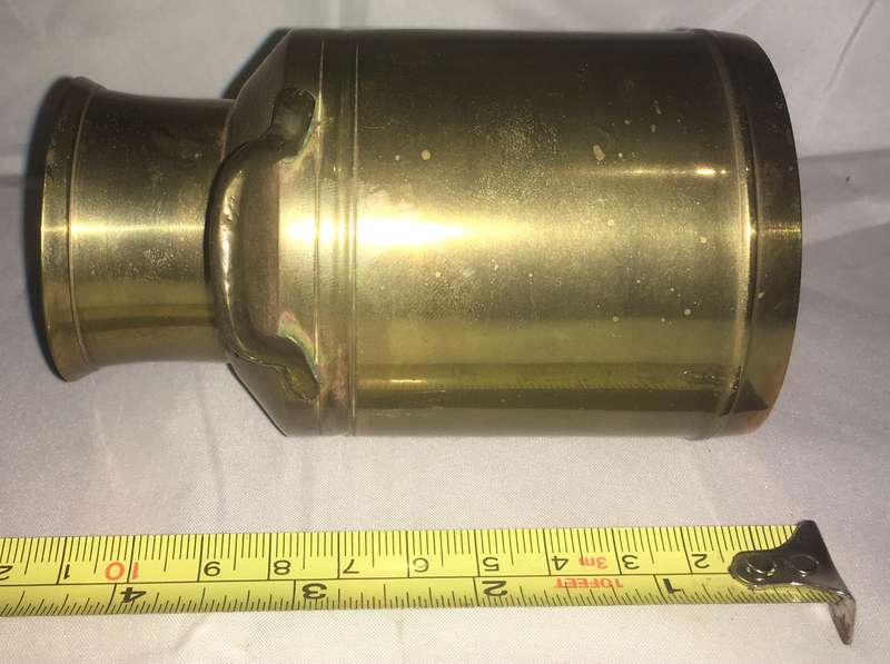 Brass milk can - 12cm height