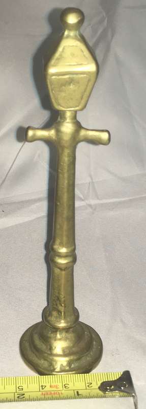 Brass lantern ornament