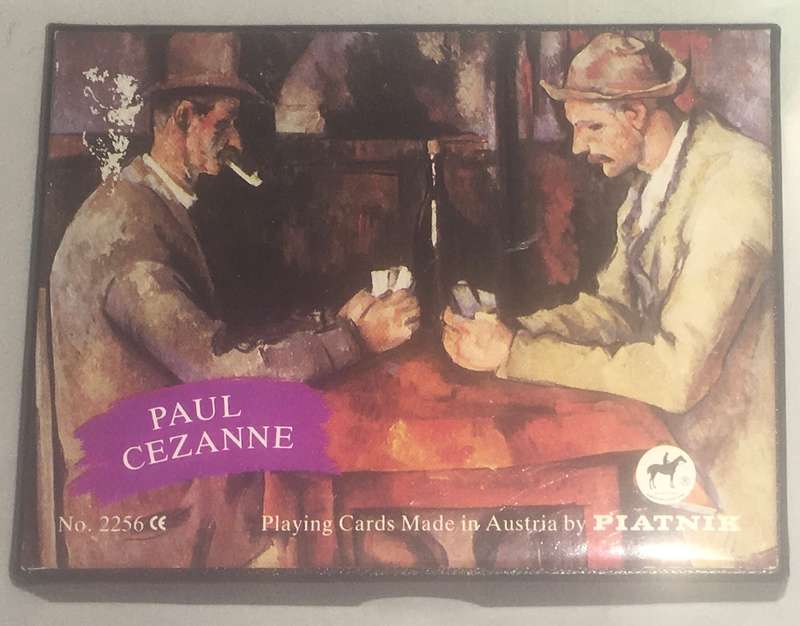 Platnik playing cards. Paul Cezanne