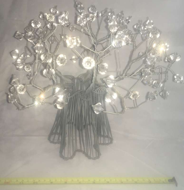African art boab tree (wire and beads)