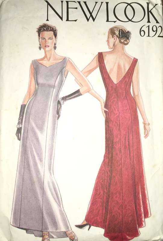 New Look 6192 dress pattern