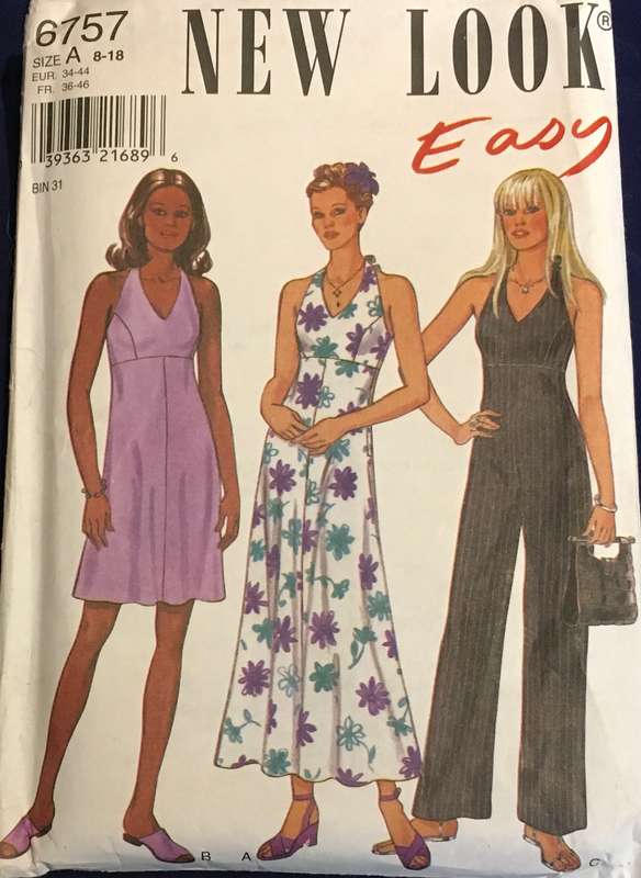 New look 6757 dress pattern