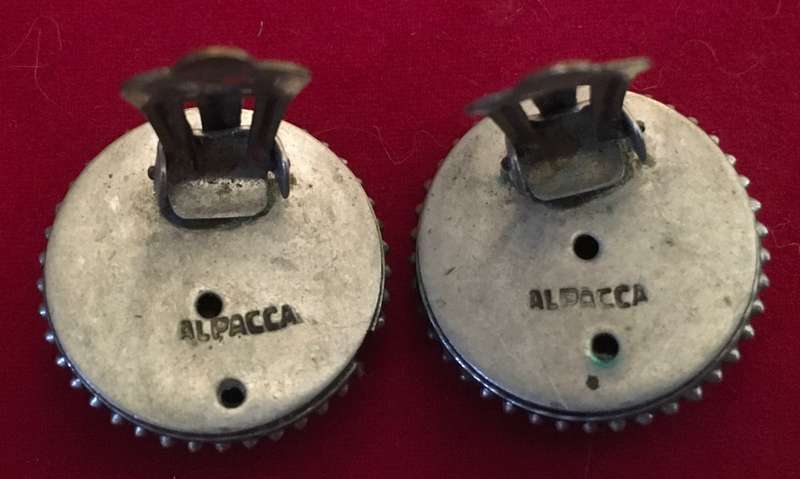 Alpacca earrings