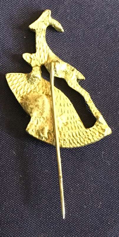 Springbok rugby 1960 pin