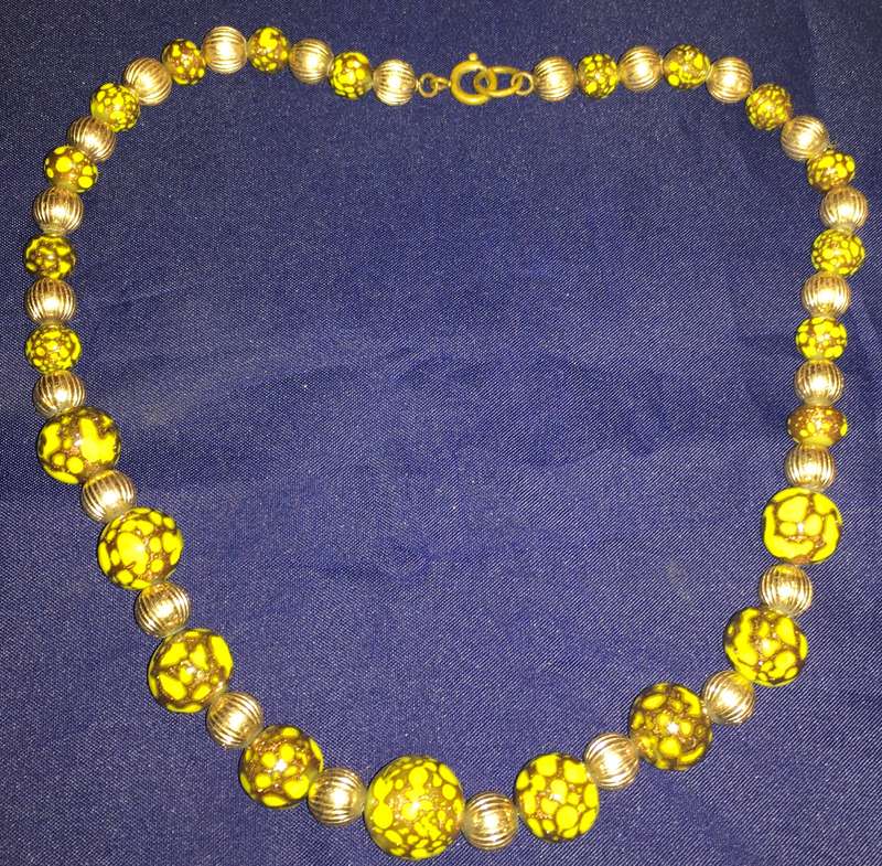 Necklace - beaded