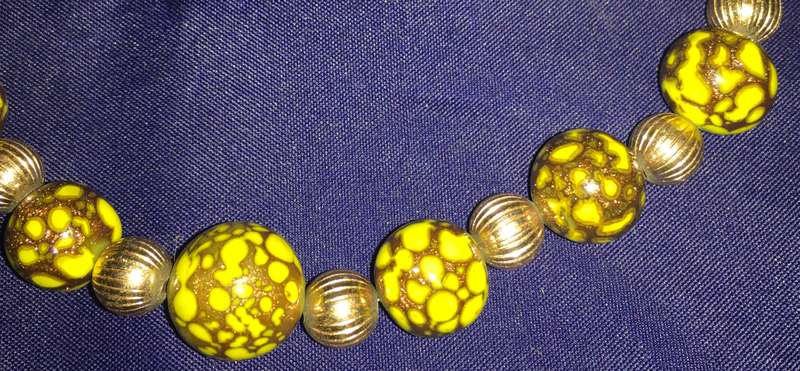 Necklace - beaded