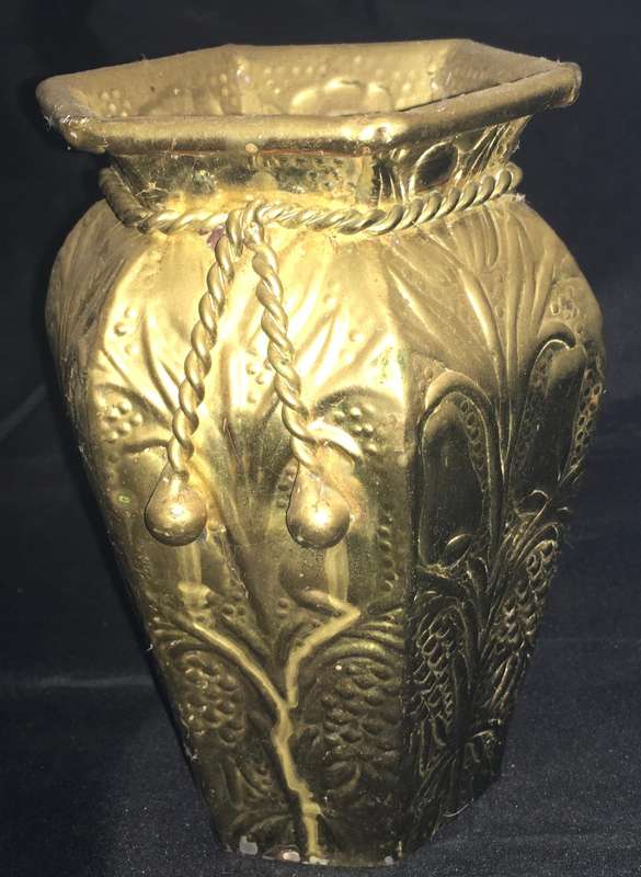 Brass vase