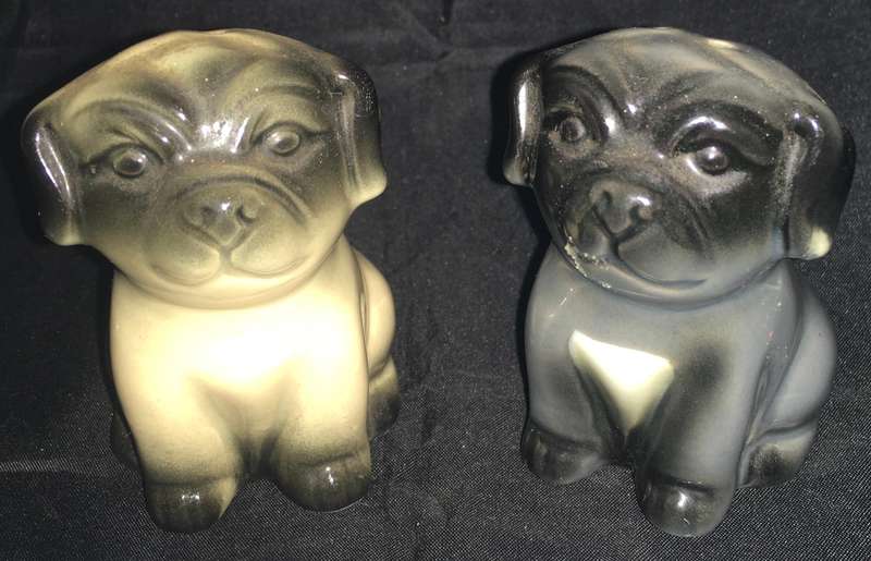 Dogs salt and pepper shakers