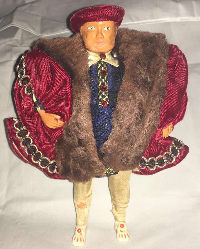 Peggy Nisbet Doll King Henry VIII England - Vintage