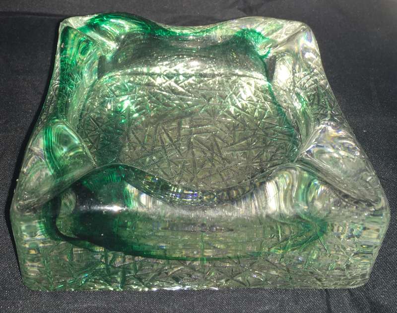 Murano glass ashtray