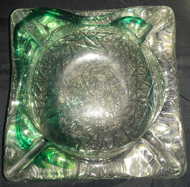 Murano glass ashtray