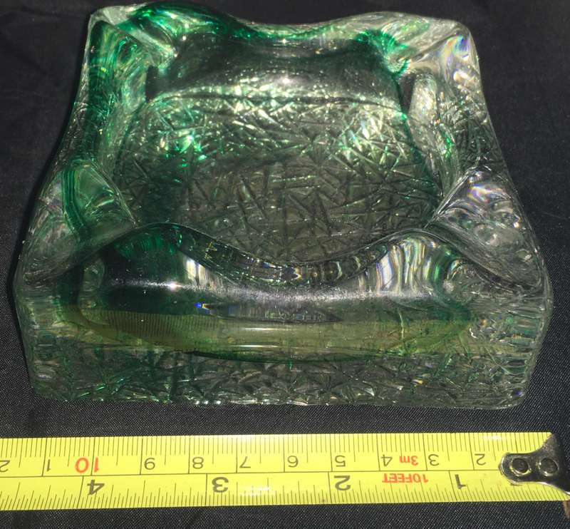 Murano glass ashtray