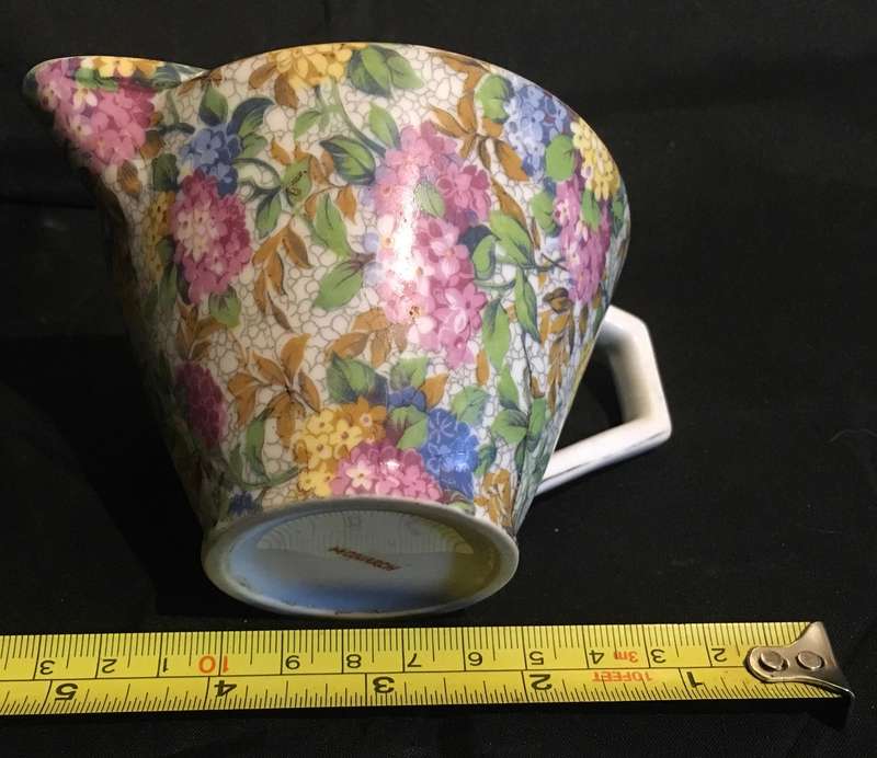 Creamer. Floral. Monarch