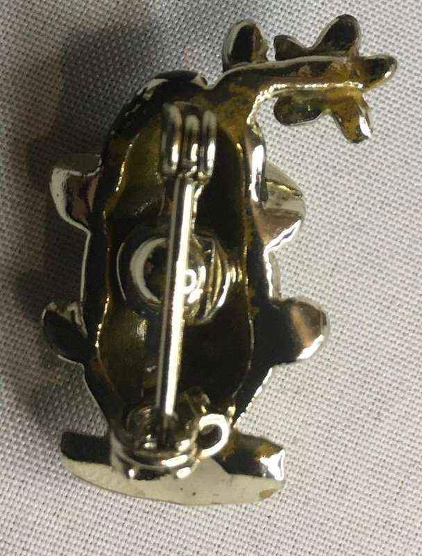 Clown brooch
