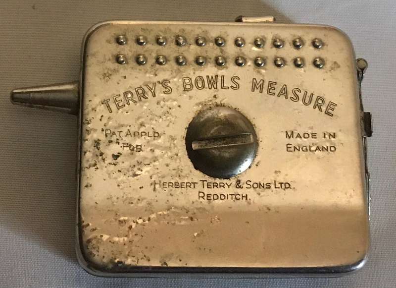 Vintage Terry's bowl measure. Herbert Terry & Sons Ltd. 1950/60