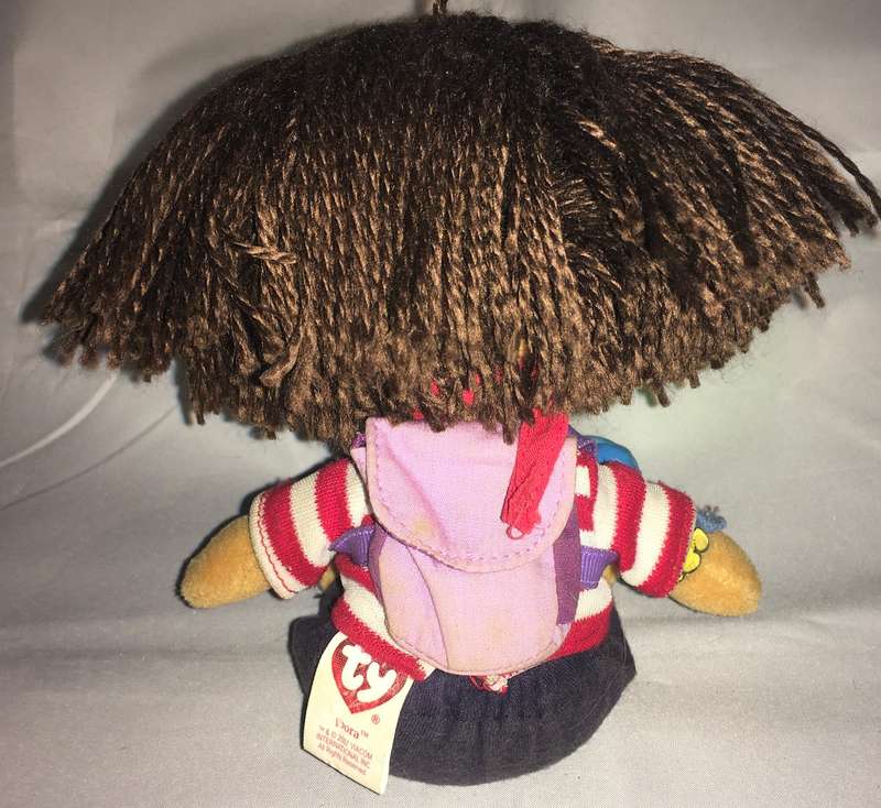 TY Beanie Baby Dora The Explorer World Adventure 2007